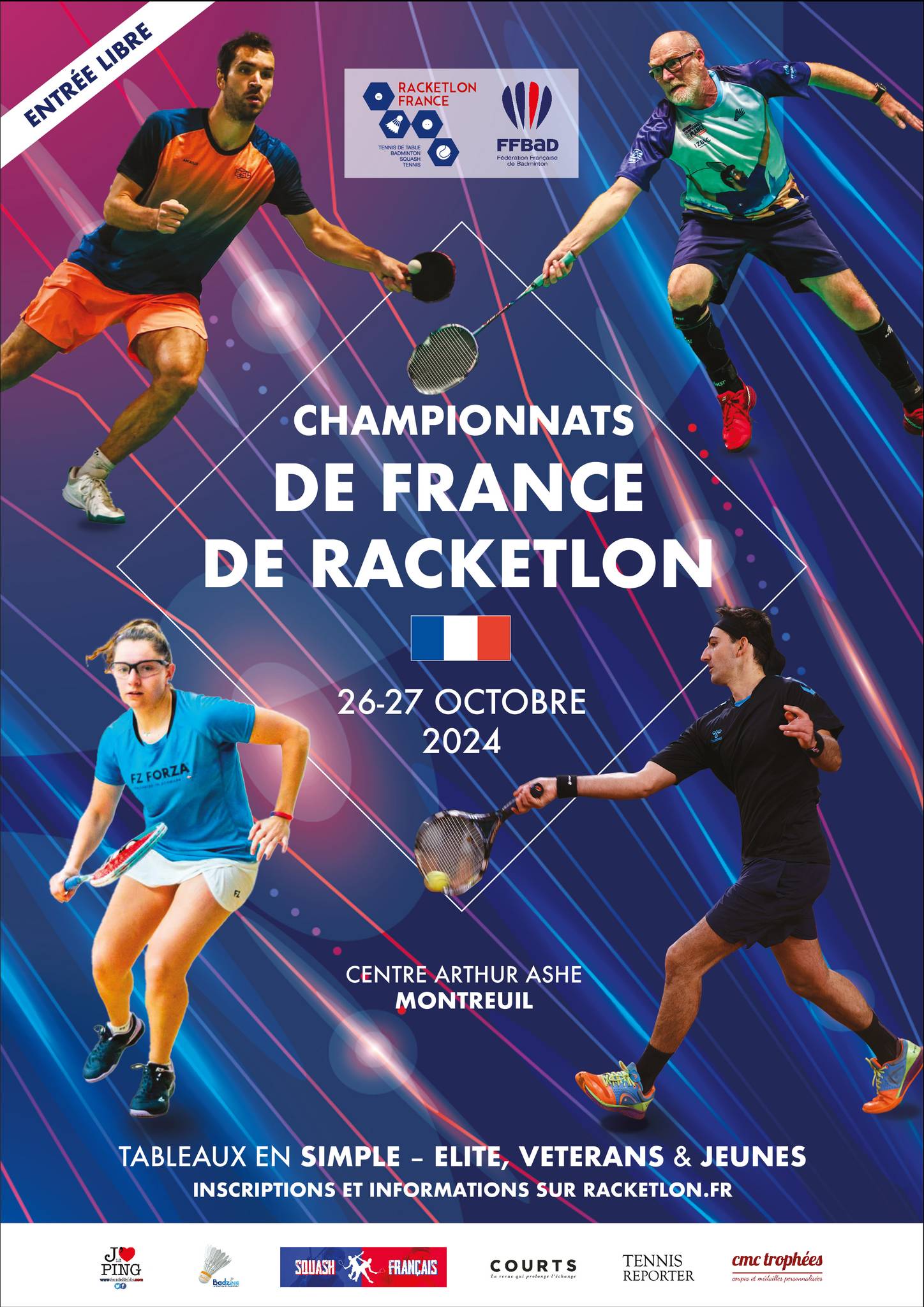 Affiche de 2ème championnat de France