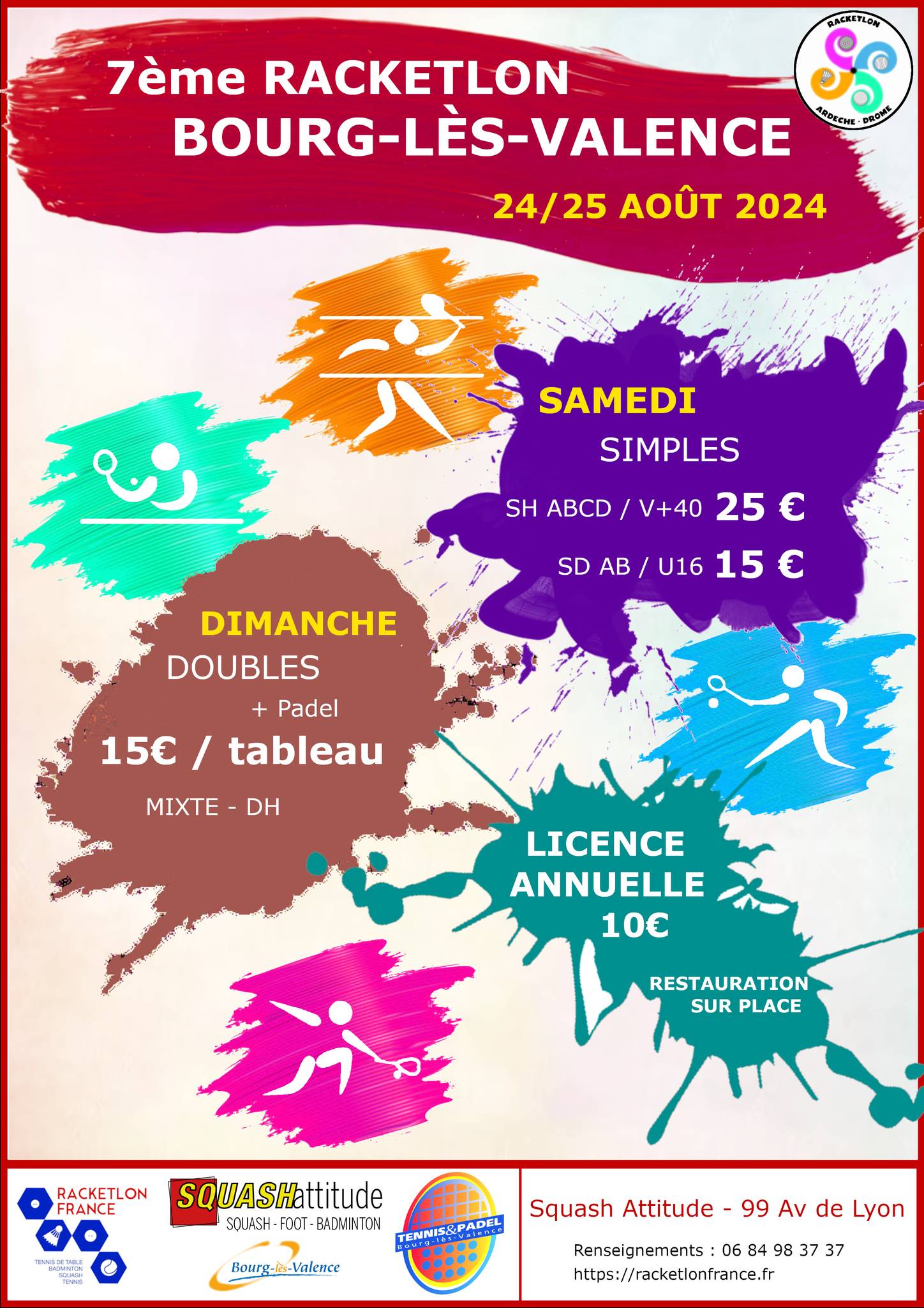 Affiche de 7ème open de Bourg-lès-Valence